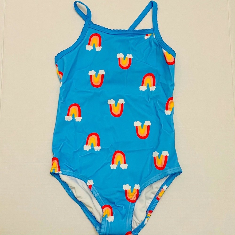 NWT HA Rainbow Swimsuit, 130